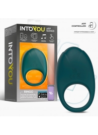 Зеленое интерактивное виброкольцо Ringo - Intoyou - в Хабаровске купить с доставкой