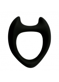 Черное эрекционное кольцо с рожками Wooomy Toro M - Adrien Lastic - в Хабаровске купить с доставкой
