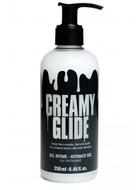 Лубрикант на водной основе Creamy Glide с консистенцией спермы - 250 мл. - Strap-on-me - купить с доставкой в Хабаровске