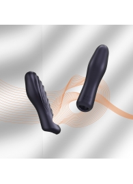 Сливовая силиконовая насадка на пенис с подхватом Manwan Ryzer - Manwan - в Хабаровске купить с доставкой