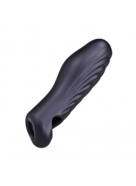 Сливовая силиконовая насадка на пенис с подхватом Manwan Ryzer - Manwan - в Хабаровске купить с доставкой