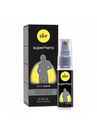 Пролонгатор-сыворотка pjur Superhero Delay Serum - 20 мл. - Pjur - купить с доставкой в Хабаровске