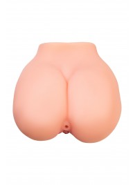 Реалистичный мастурбатор в форме попки с 2 любовными входами - No Name - в Хабаровске купить с доставкой