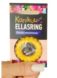 Цветное рельефное эрекционное кольцо Ellasring - Sitabella - в Хабаровске купить с доставкой