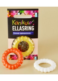 Цветное рельефное эрекционное кольцо Ellasring - Sitabella - в Хабаровске купить с доставкой