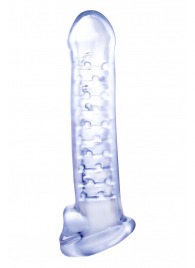 Прозрачная насадка-удлинитель Stretchy Touch - 18 см. - NMC - в Хабаровске купить с доставкой