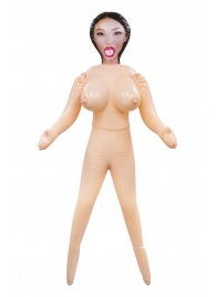 Телесная надувная секс-кукла с пышным бюстом - NMC - в Хабаровске купить с доставкой