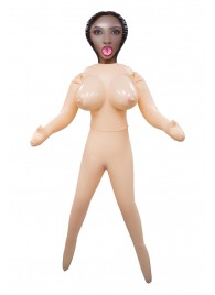 Телесная надувная секс-кукла с 3 любовными отверстиями - NMC - в Хабаровске купить с доставкой