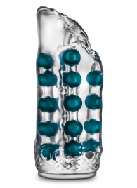 Прозрачный мастурбатор-вагина Super Stroker - Blush Novelties - в Хабаровске купить с доставкой