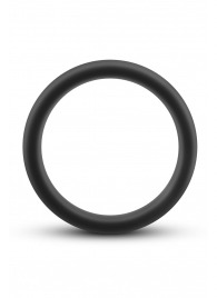 Черное эрекционное кольцо Silicone Go Pro Cock Ring - Blush Novelties - в Хабаровске купить с доставкой