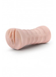 Телесный мастурбатор-вагина Ayumi с вибрацией - Blush Novelties - в Хабаровске купить с доставкой