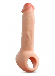 Телесная насадка-удлинитель Thrive 8.75 Inch Realistic Penis Extender Sleeve - 22,2 см. - Blush Novelties - в Хабаровске купить с доставкой