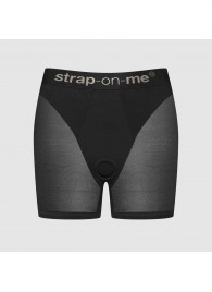 Трусики-шорты для фиксации насадок Strap-on-me Harness Lingerie Halo - size XS - Strap-on-me - купить с доставкой в Хабаровске