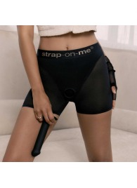 Трусики-шорты для фиксации насадок Strap-on-me Harness Lingerie Halo - size M - Strap-on-me - купить с доставкой в Хабаровске