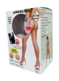 Надувная секс-кукла Angelina 3D - Boys of Toys - в Хабаровске купить с доставкой