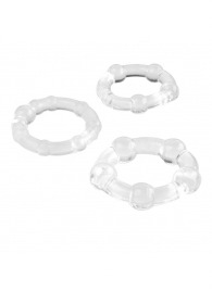 Набор из 3 эрекционных прозрачных колец - Boys of Toys - в Хабаровске купить с доставкой
