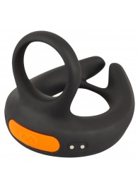 Черный вибростимулятор мошонки RC Scrotum Stimulator with Vibration - Orion - в Хабаровске купить с доставкой