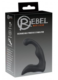 Черный перезаряжаемый стимулятор простаты с вибрацией - 14,6 см. - Orion - в Хабаровске купить с доставкой