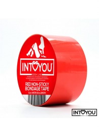 Красный скотч для фиксации Non-Sticky Bondage Tape - 15 м. - Intoyou - купить с доставкой в Хабаровске