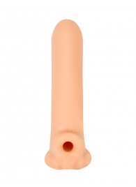 Телесный фаллоудлинитель Titan - 16,5 см. - Lola Games - в Хабаровске купить с доставкой