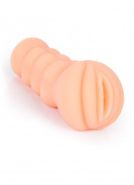 Телесный мастурбатор-вагина с эрекционными кольцами в комплекте - Sexy Girl - в Хабаровске купить с доставкой