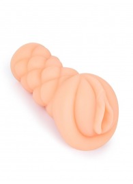 Телесный мастурбатор-вагина с вибропулей и эрекционными кольцами в комплекте - Sexy Girl - в Хабаровске купить с доставкой