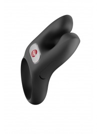 Черное эрекционное виброкольцо Nos - Fun Factory - в Хабаровске купить с доставкой