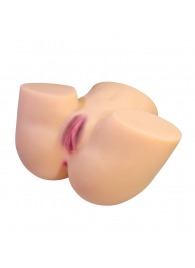 Телесный мастурбатор Liora с 2 любовными тоннелями - Baile - в Хабаровске купить с доставкой