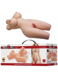 Телесный мастурбатор-торс Tiffany - Baile - в Хабаровске купить с доставкой