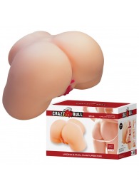 Телесный мастурбатор с 2 любовными отверстиями Olivia - Baile - в Хабаровске купить с доставкой