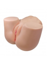 Телесный мастурбатор Julia с 2 любовными тоннелями - Baile - в Хабаровске купить с доставкой