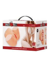 Телесный мастурбатор Liora с вибрацией - Baile - в Хабаровске купить с доставкой