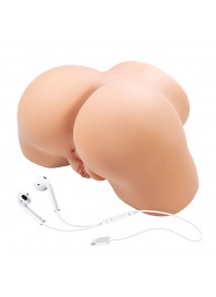 Телесный мастурбатор Olivia с 2 любовными отверстиями - Baile - в Хабаровске купить с доставкой