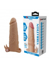 Телесная насадка на пенис Quillon - 20 см. - Baile - в Хабаровске купить с доставкой
