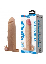 Телесная насадка на пенис Xerxes - 22 см. - Baile - в Хабаровске купить с доставкой