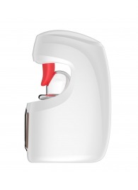 Белый мастурбатор с язычком и возвратно-поступательными движениями - Secwell - в Хабаровске купить с доставкой