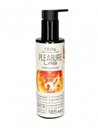 Съедобный лубрикант на водной основе Pleasure Lab с ароматом крем-брюле - 185 мл. - Pleasure Lab - купить с доставкой в Хабаровске