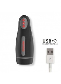 Черный автоматический мастурбатор с управлением через приложение - Oninder - в Хабаровске купить с доставкой