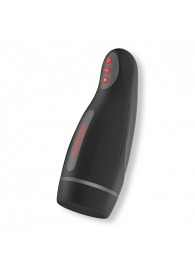 Черный автоматический мастурбатор с управлением через приложение - Oninder - в Хабаровске купить с доставкой