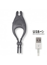 Черное эрекционное виброкольцо с управлением через приложение - Oninder - в Хабаровске купить с доставкой