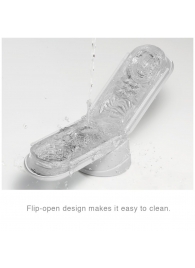 Белый мастурбатор FLIP 0 (ZERO) - Tenga - в Хабаровске купить с доставкой