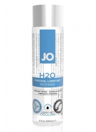 Охлаждающий лубрикант на водной основе JO Personal Lubricant H2O COOLING - 120 мл. - System JO - купить с доставкой в Хабаровске