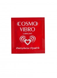 Пробник женского стимулирующего лубриканта на силиконовой основе Cosmo Vibro - 3 гр. - Биоритм - купить с доставкой в Хабаровске