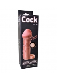 Фаллоудлинитель с кольцом COCK size M - 15 см. - LOVETOY (А-Полимер) - в Хабаровске купить с доставкой