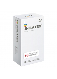 Разноцветные ароматизированные презервативы Unilatex Multifruit  - 12 шт. + 3 шт. в подарок - Unilatex - купить с доставкой в Хабаровске