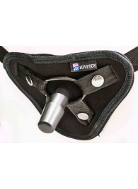 Вибрострапон с двумя насадками UniStrap - 18 и 18 см. - LOVETOY (А-Полимер) - купить с доставкой в Хабаровске