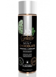 Лубрикант с ароматом мятного шоколада JO GELATO MINT CHOCOLATE - 120 мл. - System JO - купить с доставкой в Хабаровске