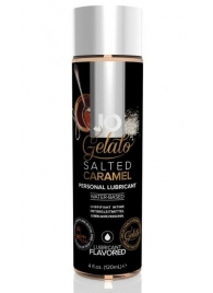 Лубрикант с ароматом солёной карамели JO GELATO SALTED CARAMEL - 120 мл. - System JO - купить с доставкой в Хабаровске