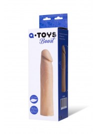 Реалистичная насадка с ярко выраженной головкой - 16,5 см. - A-toys - в Хабаровске купить с доставкой