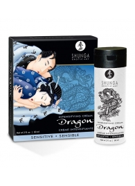 Интимный мужской крем SHUNGA DRAGON SENSITIVE - 60 мл. - Shunga - купить с доставкой в Хабаровске